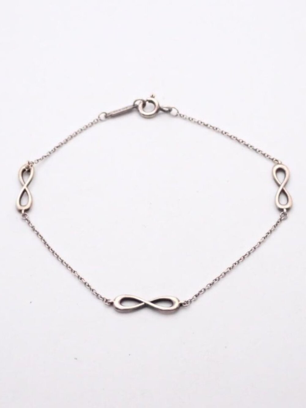 Tiffany & Co. Triple Infinity Bracelet 925 ~7in.